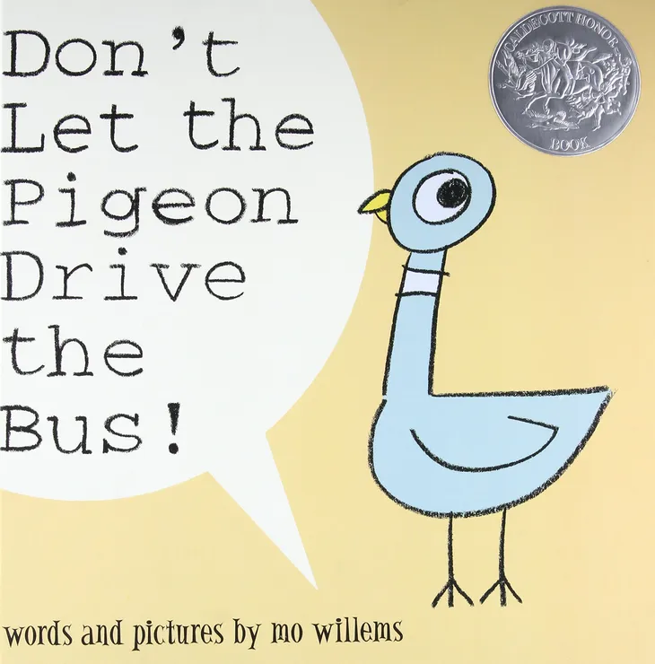Don't Let the Pigeon Drive the Bus book cover