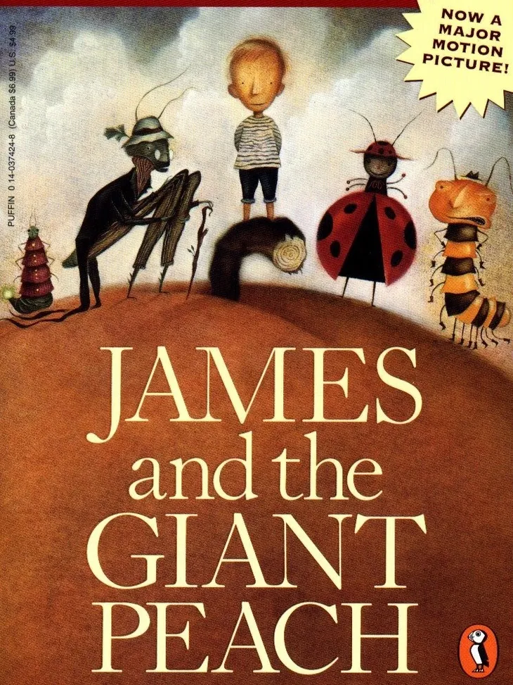 James and the Giant Peach book cover